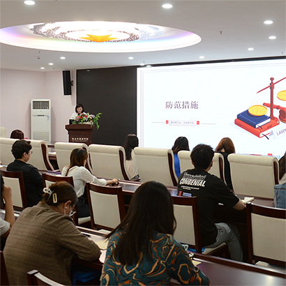 石家莊市歸國華僑聯合會來校舉辦普法宣傳講座